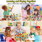 Magnetic Sticks Building Blocks for Kids Toys for Girls | Magnetic Toys for Boys Age 3+ Year 4 5 6 7 8 10 12 14 Old Educational Stem Learning Magnet Stick with Balls Game Set (36 PCS)