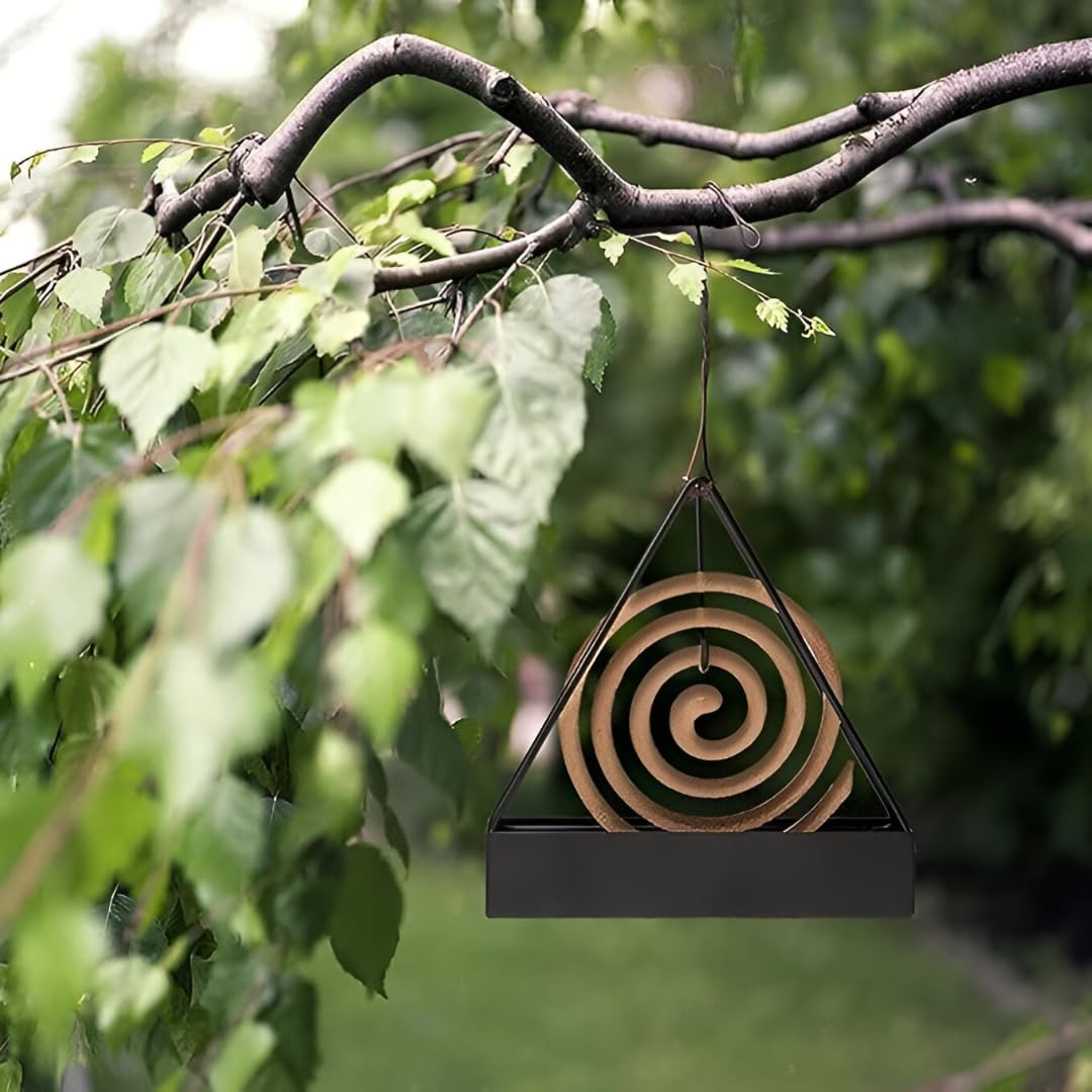 Iron Mosquito Coil Holder Incense Holders for Living Room Garden Triangle Green|Home & Garden|Kitchen, Dining & Bar|Kitchen Storage & Organization|Racks & Holders