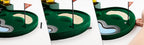 Putt Sip Mini Golf Drinking Game Set for Adults Portable Indoor/Outdoor Realistic Putting Green with Metal Shot Glasses, Golf Balls Clubs Fun Party Games for Golf Lovers, Nights Social Gatherings