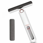 Mini Mop Self Squeeze Sponge Cleaner, Strong Absorbent Wet & Dry Mop for Kitchen, Floor, Glass, Car Cleaning, Compact ABS Body with 1 Replaceable Sponge