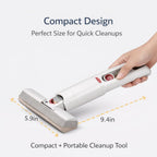 Mini Mop Self Squeeze Sponge Cleaner, Strong Absorbent Wet & Dry Mop for Kitchen, Floor, Glass, Car Cleaning, Compact ABS Body with 1 Replaceable Sponge