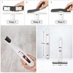 Mini Mop Self Squeeze Sponge Cleaner, Strong Absorbent Wet & Dry Mop for Kitchen, Floor, Glass, Car Cleaning, Compact ABS Body with 1 Replaceable Sponge