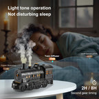 Essential Oil Diffuser, 300ml Train Diffusers for Essential Oils Large Room,Aromatherapy Diffuser Cool Mist with 2 Light 2 Mist Mode Auto Shut-Off for Home Office Hotel