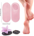 Hydrating Silicone Gel Spa Socks | Moisturizing Heel Repair Socks with Natural Oils, Aloe & Vitamin E | Anti-Slip Cracked Heel Socks for Dry Feet | Pedicure Spa Softening Socks For Men & Women