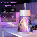 Mosquito Killer Lamp Electronic Portable LED Mosquito Killer Machine Trap Lamp, Mosquito Killer Lamp For House, Bug Zapper For Indoor Outdoor Garden, White