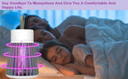 Mosquito Killer Lamp Electronic Portable LED Mosquito Killer Machine Trap Lamp, Mosquito Killer Lamp For House, Bug Zapper For Indoor Outdoor Garden, White
