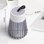 Mosquito Killer Lamp Electronic Portable LED Mosquito Killer Machine Trap Lamp, Mosquito Killer Lamp For House, Bug Zapper For Indoor Outdoor Garden, White