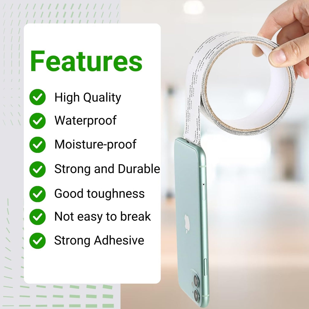 Mosquito Net Repair Tape | Self-Adhesive Waterproof Mesh Repair Tape for Windows, Doors & Screens | Fix Torn Mesh, Holes & Tears | 200cm x 5cm | Window Net Screen Repair Roll (Pack of 1)