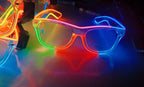 ZYOZ Multicolored Led Party Goggles Night Events Wireless Partywear Glasses Light Up Glasses for Rave, Festival & Night Events