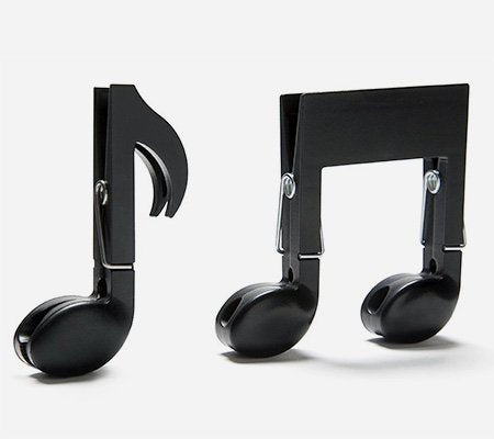 Music Note Shape Mini Clip Musiclips Multi Purpose Cloth Pegs Plastic Cloth Clips Drying Food Clothes Sealing Clips