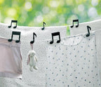 Music Note Shape Mini Clip Musiclips Multi Purpose Cloth Pegs Plastic Cloth Clips Drying Food Clothes Sealing Clips