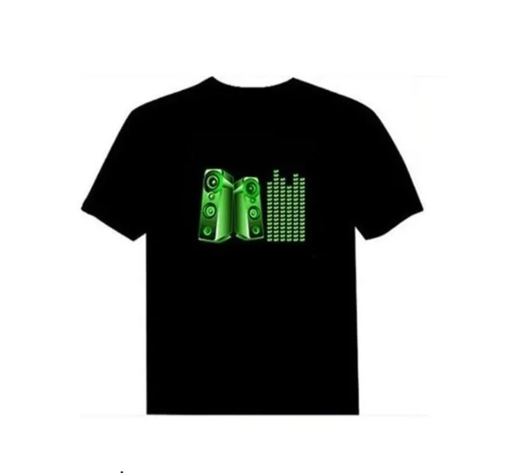 Music Sensor Led Tshirt Patch Sound Sync Led Patch Secondary image