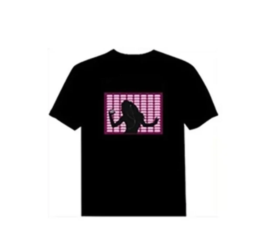 Music Sensor Led Tshirt Patch Sound Sync Led Patch