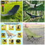 Portable Camping Chair Folding Lounge Chair Outdoor Reclining Chair Lightweight Foldable Beach Lounge Chair Heavy Duty Metal Frame Compact Travel Recliner for Garden Lawn Picnic