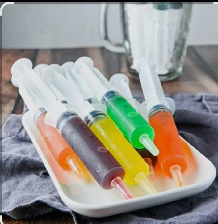 Party Injection Shot Syringes – Reusable Drinking Shot Game for Bar, Hen Night & Bachelorette Parties (Pack of 6 )