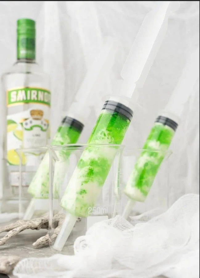 Party Injection Shot Syringes – Reusable Drinking Shot Game for Bar, Hen Night & Bachelorette Parties (Pack of 6 )
