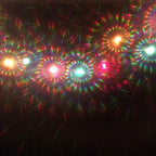 ZYOZ Phoenix Effect Diffraction Glasses | Rectangle Rainbow Kaleidoscope Music Festival Rave Eyewear