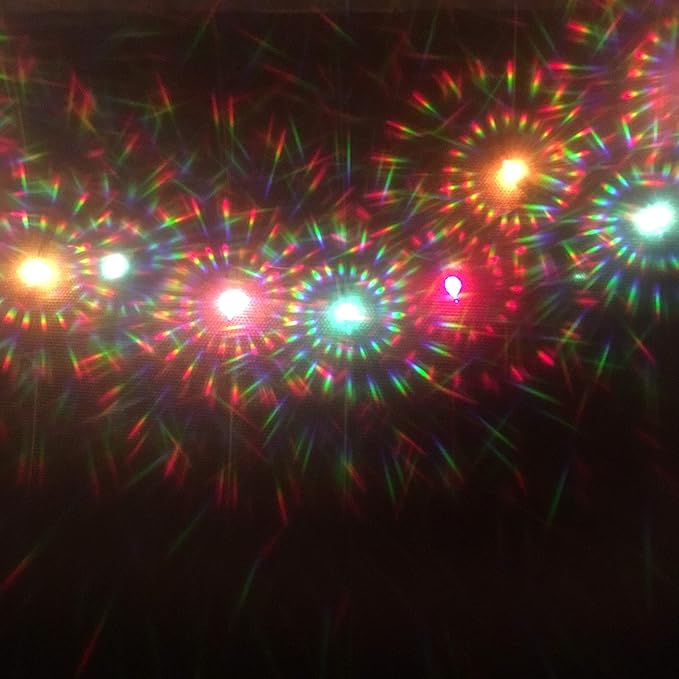 ZYOZ Phoenix Effect Diffraction Glasses | Rectangle Rainbow Kaleidoscope Music Festival Rave Eyewear