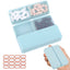 ZYOZ Daily Pill Organizer, 7 Compartments Portable Pill Case Travel Pill Organizer, Folding Design Pill Box for Purse Pocket to Hold Vitamins,Cod Liver Oil,Supplements and Medication