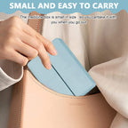 Daily Pill Organizer, 7 Compartments Portable Pill Case Travel Pill Organizer, Folding Design Pill Box for Purse Pocket to Hold Vitamins,Cod Liver Oil,Supplements and Medication