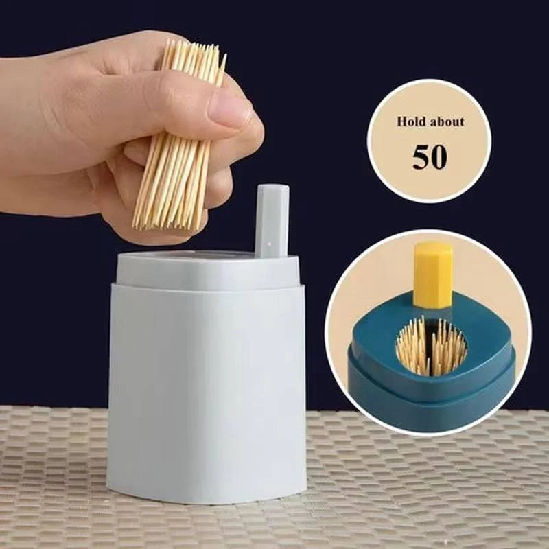 Premium Toothpick Dispenser For Office Desktop, Home, Luxury Dining Hotels 1pc