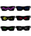 ZYOZ LED Pixel Glasses Bluetooth Programmable LED Party Glasses Customizable 1 pc