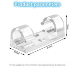 20 Pieces Wire Organizer Cable Management Clip Desktop Cord Hook with 3M Foam