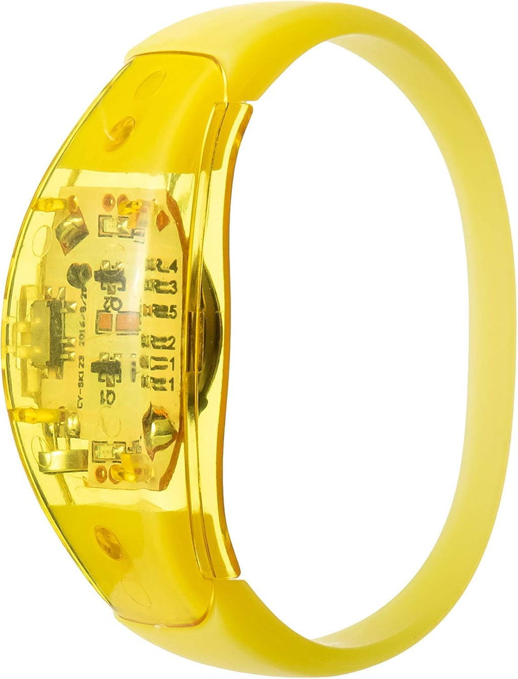 ZYOZ LED Sound Controlled Party Wristband for Live Concert, Wedding Party, DJ Night, Stage Performance, Halloween, Birthday Party(random colour)