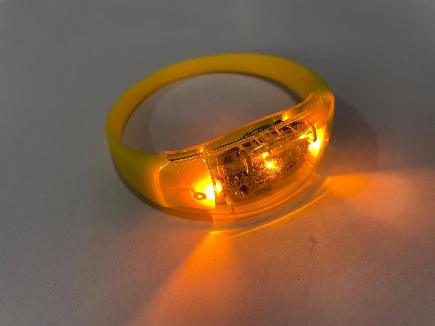 ZYOZ LED Sound Controlled Party Wristband for Live Concert, Wedding Party, DJ Night, Stage Performance, Halloween, Birthday Party(random colour)