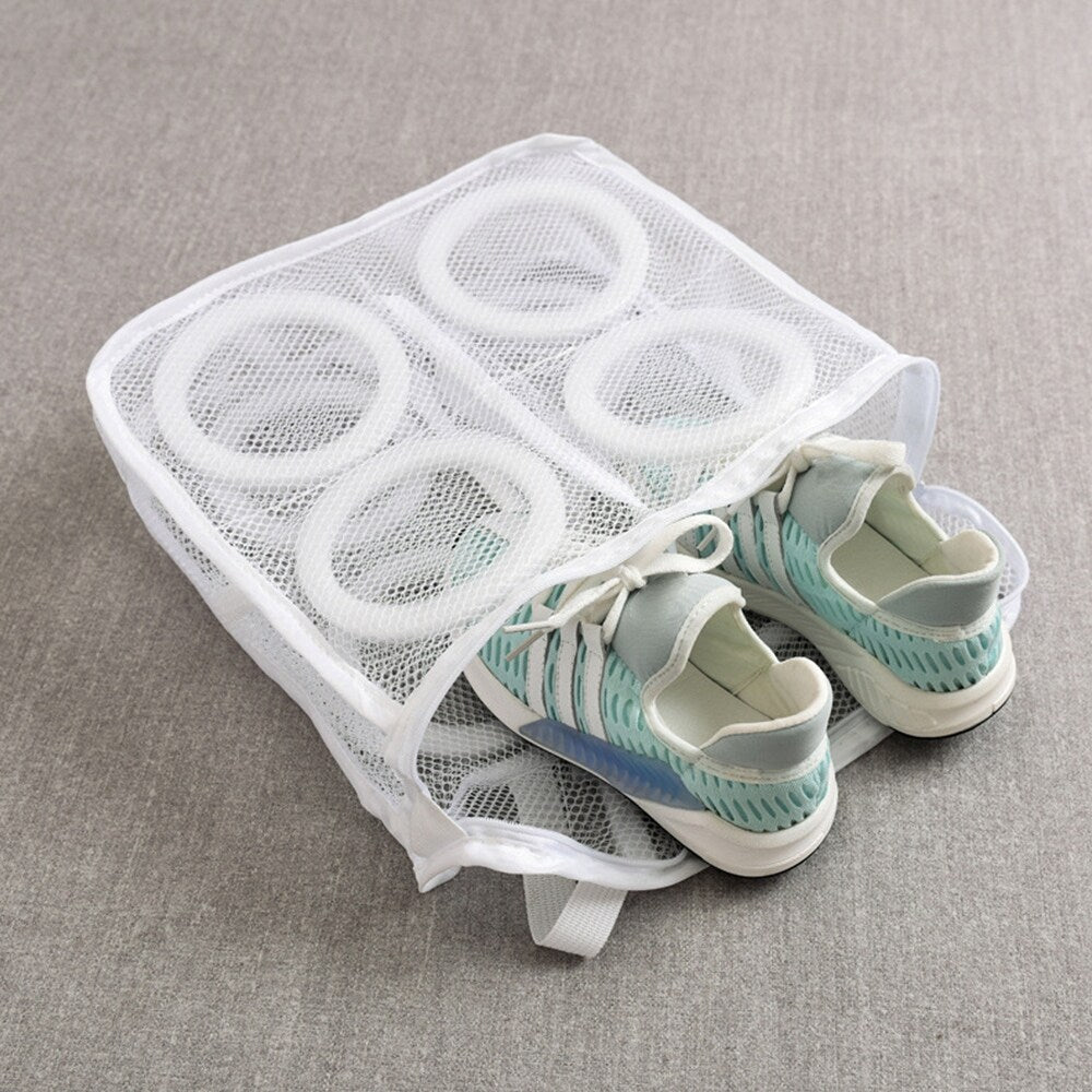 ZYOZ Shoes Cleaning Protection Hanging Mesh Laundry Bag For Home Washing Machines Main image