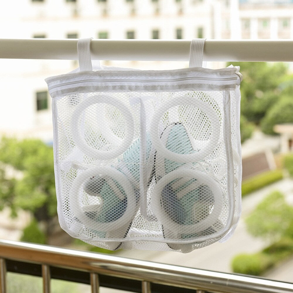 Shoes Cleaning Protection Hanging Mesh Laundry Bag For Home Washing Machines