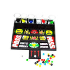 Chips Shooting Drinking Game Set  Adult Party Game With Shot Glasses