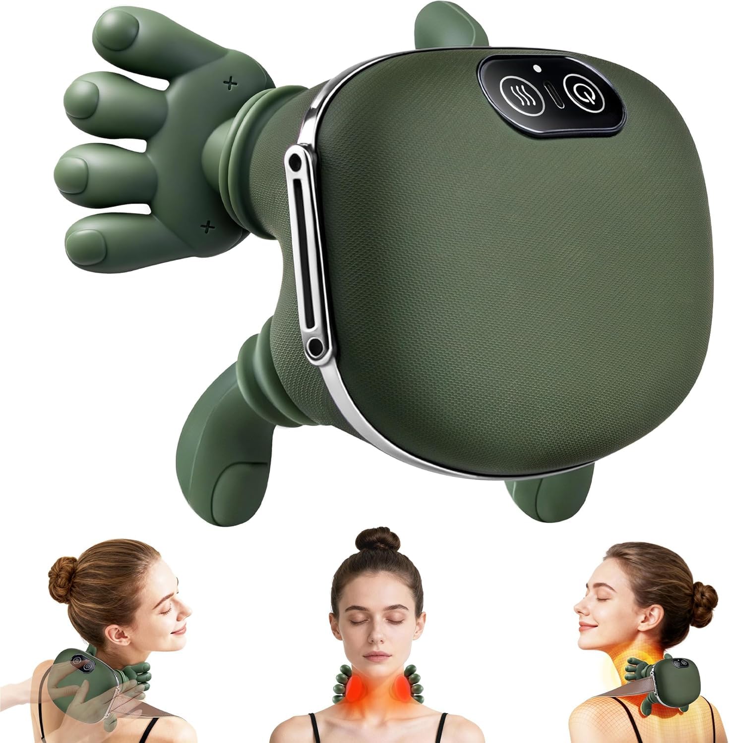 Massager, Massage Machine For Body Pain, Head Massager For Scalp, Shoulder Massager, Scalp Massager, Heated Massager, Shoulder and Neck Massage, Pain Relief Main image