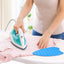 1 Piece Silicone Heat-Resistant Mat for Steam & Dry Irons | Anti-Slip Ironing Pad for Table, Counter, Bed | Foldable, Waterproof Surface Protector for Travel & Home Use (random colour)