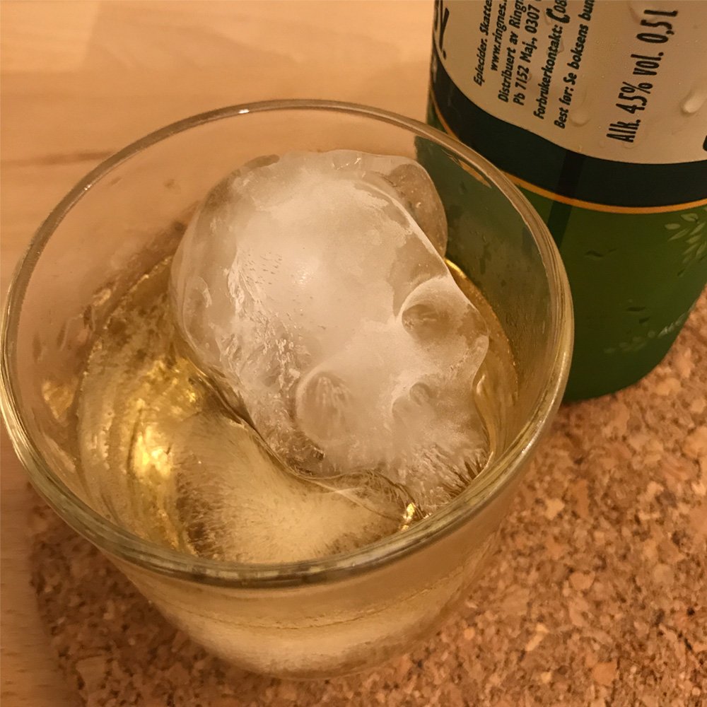 Silicone Ice Cube Tray Mould Skull