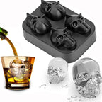 Silicone Ice Cube Tray Mould Skull