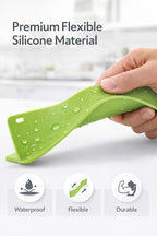 2PCS X 48CM Silicone Sink Splash Guard in Kitchen Sink Water Splash Guard with Strong Suction Cups Waterproof Countertop & Stove Protector Flexible Anti Splash Baffle for Kitchen & Bathroom