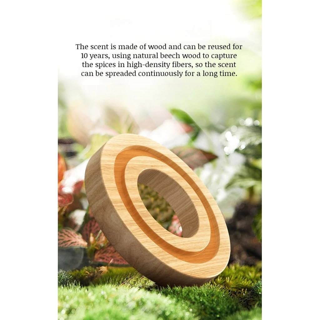 Solar Aromatherapy Car Air Freshener | Stylish Dashboard Rotating Perfume Diffuser | Solar-Powered Autorotation Decoration for Car Interior | Eco-Friendly Fragrance Diffuser