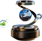 Solar Aromatherapy Car Air Freshener | Stylish Dashboard Rotating Perfume Diffuser | Solar-Powered Autorotation Decoration for Car Interior | Eco-Friendly Fragrance Diffuser