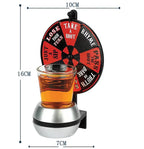 Spin The Wheel Shot Glass Drinking Game Board Game for Adult Party Fun Xmas Entertainment