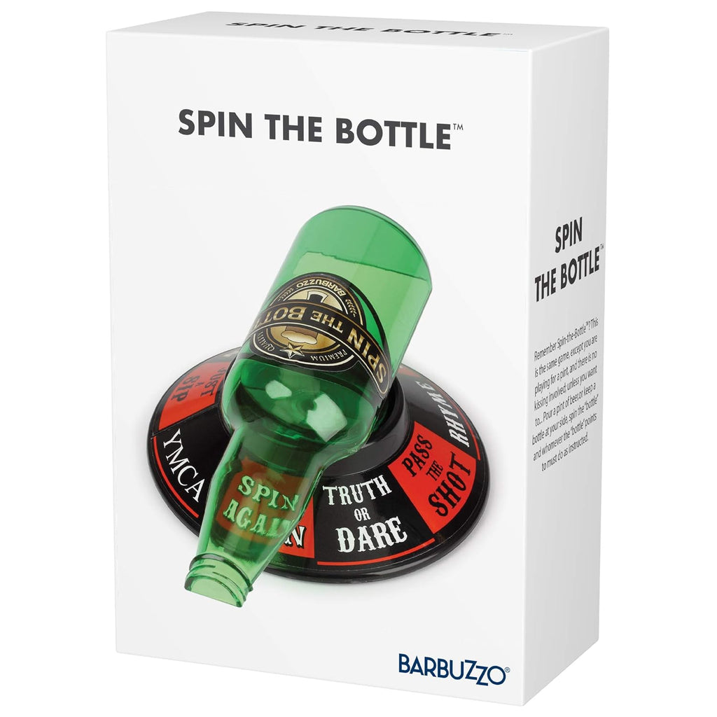 Spin The Bottle - Classic Party Game with a Hilarious Twist - Perfect for Birthdays, Gatherings, Bachelor Parties, and More - Entertaining Gift for Friends and Family