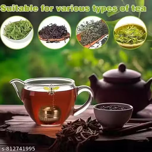Multi Purpose Stainless Steel Tea Infuser Ball | Loose Leaf Chai Strainer with Chain Hook| Tea Leaves, Herbs, Masala, Spices Infuse karein | Fine Perforation, No Mess Brewing | Daily Use, Easy Clean, Rust Free, Durable Kitchen Utility