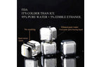 Stainless Steel Whisky Cubes Set – 8 Reusable Ice Stones for Bourbon, Cocktails & Drinks | Whisky Stones Set for Whiskey Lovers