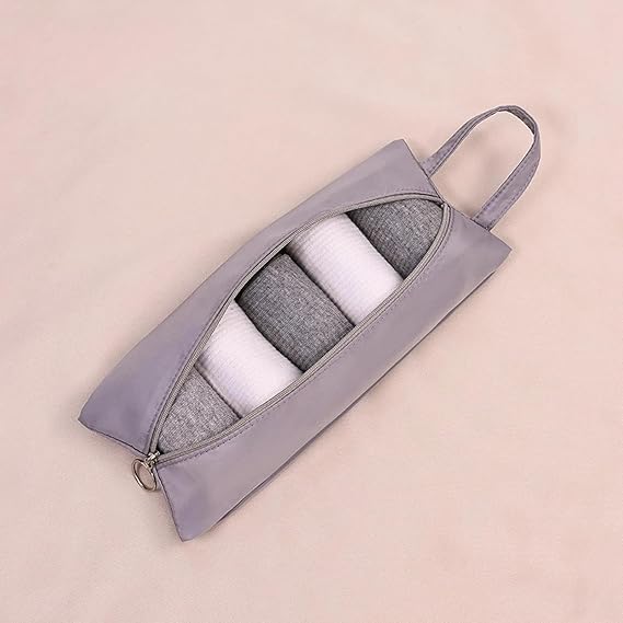 Folding Travel Storage Bag Underwear Storage Bags Travel Storage Bags Portable Panties Bras Socks Under Garments Business Trips Travel Luggage Sorting Bags use for traveling camping