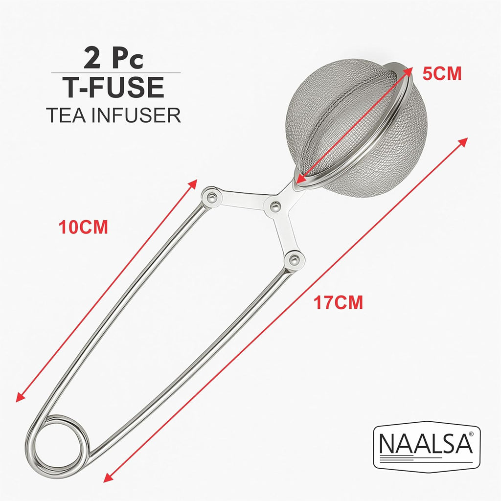 Tea Infuser, Green Tea Filter, Extra Fine Food Grade Mesh, Tea Coffee Strainer Diameter 5cm