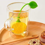 Silicone Tea Infuser & Strainer | Creative Strawberry & Lemon Design Tea Filter for Loose Leaf Tea | Food-Grade, Reusable & Easy to Clean Tea Diffuser