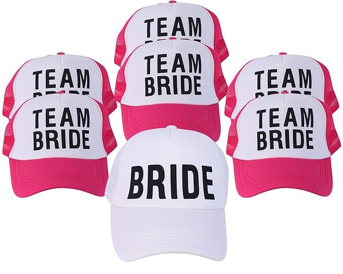 Team Bride Cap for Weddings, Bachelorette Parties & Bridal Shower