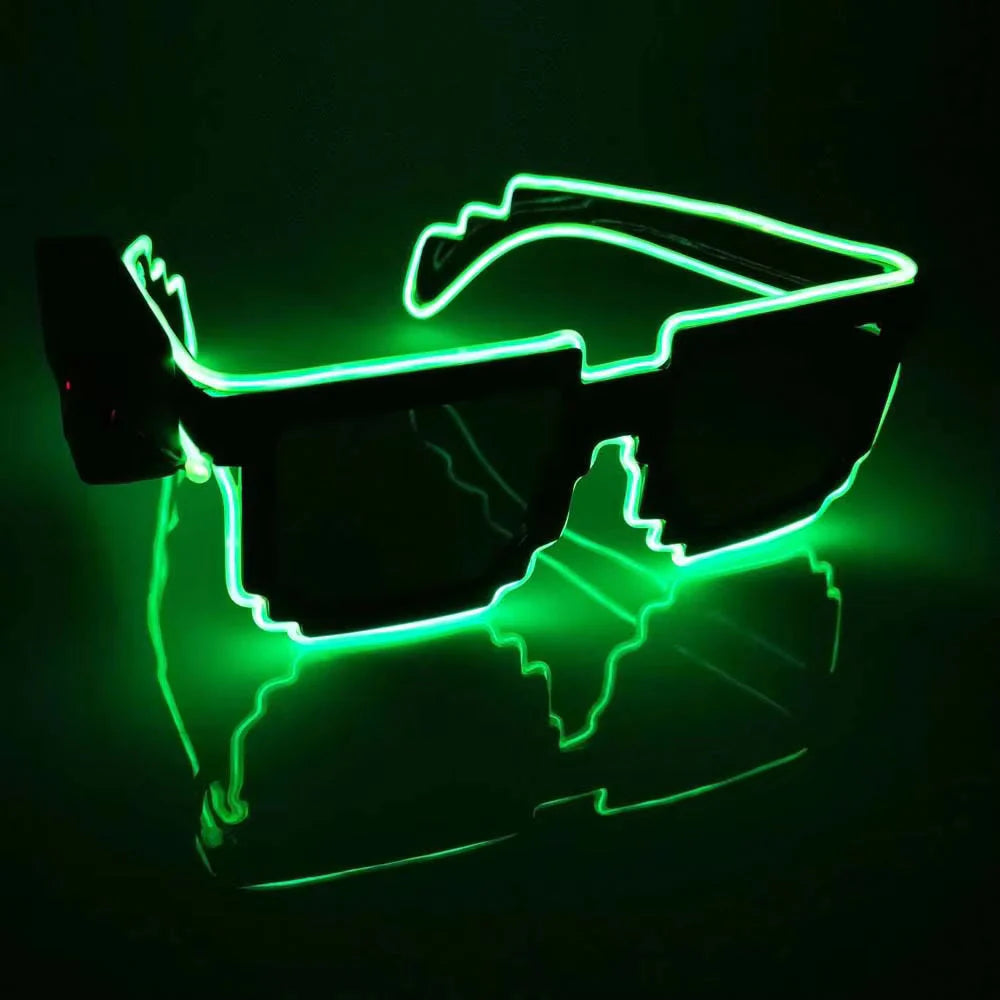 ZYOZ RAVE Life LED Party Glasses – Wireless Light Up Goggles for Ultimate Glow Fun Secondary image