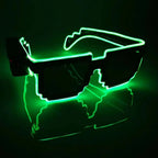 RAVE Life LED Party Glasses – Wireless Light Up Goggles for Ultimate Glow Fun