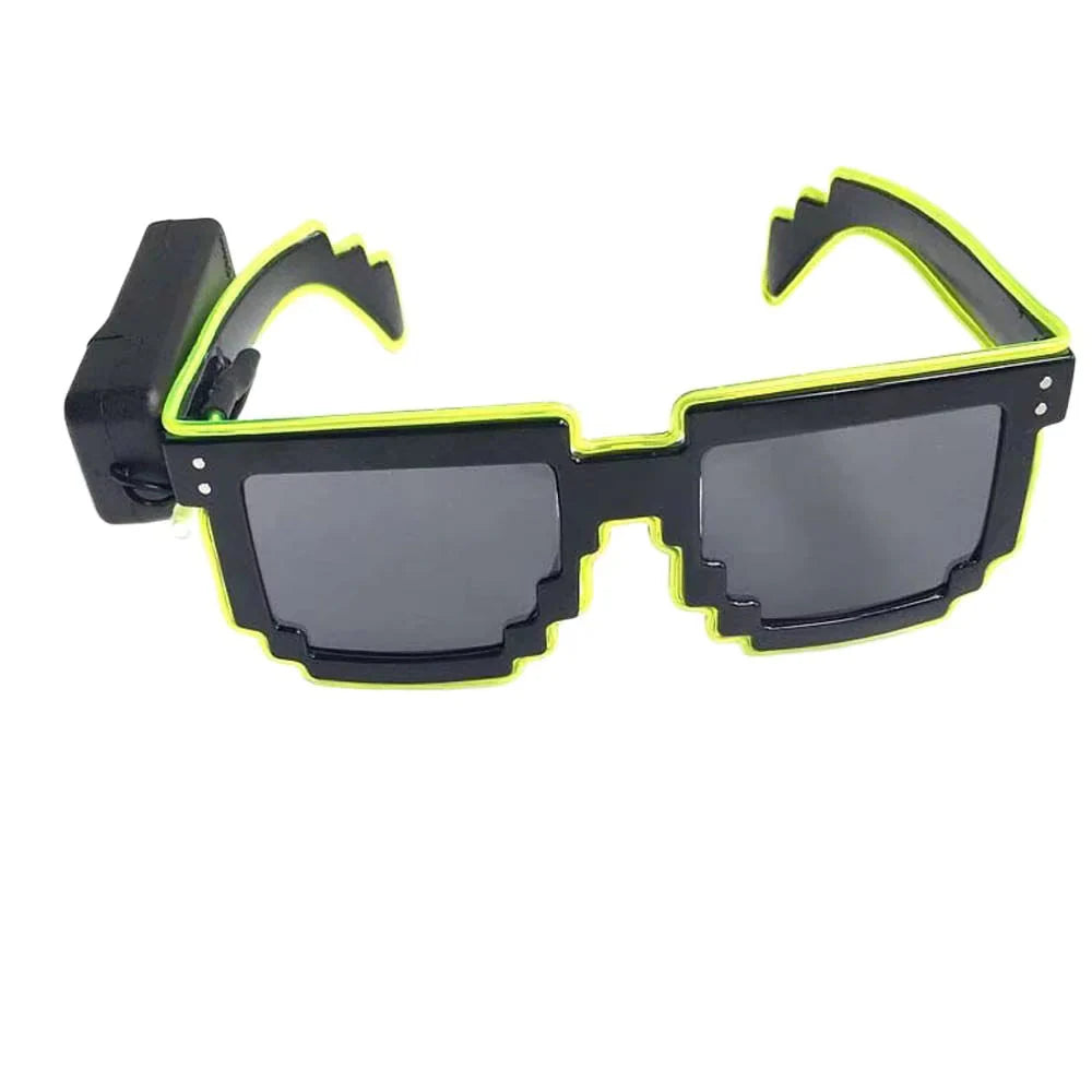 ZYOZ RAVE Life LED Party Glasses – Wireless Light Up Goggles for Ultimate Glow Fun Main image
